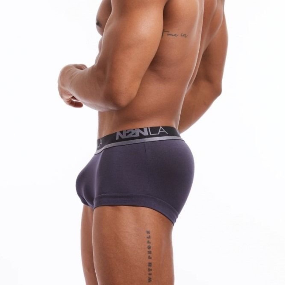 Mojave Night N2n BodyWear Trunks in Navy. Thin Briefs